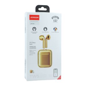 سماعة آيربود TWS JR-T03 ذهبي JOYROOM سماعة آيربود TWS JR-T03 ذهبي JOYROOM